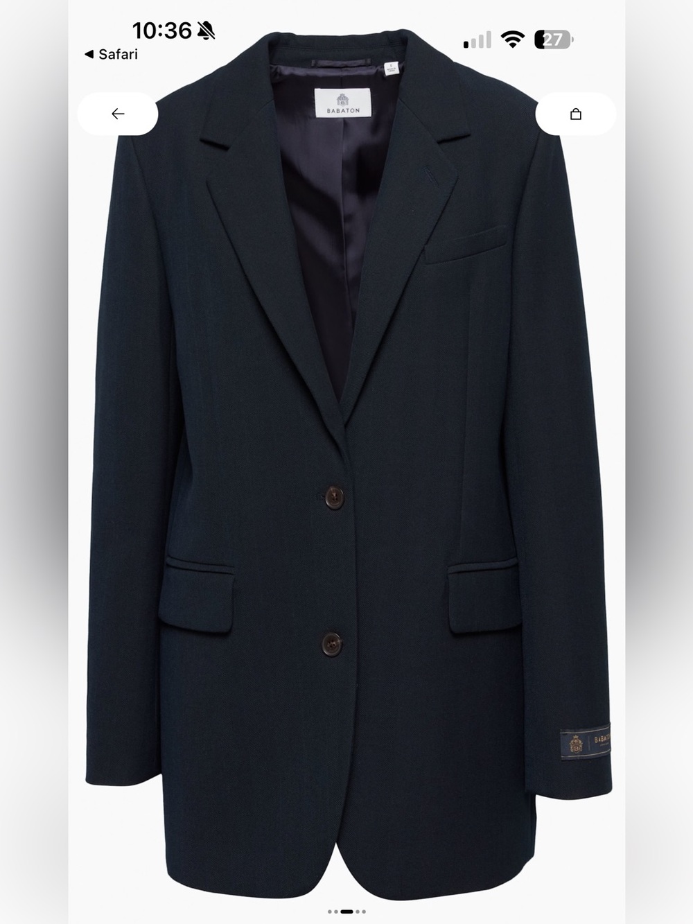 Babaton New Agency Blazer